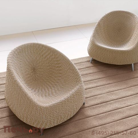 Лаунж-кресло плетеное Paola Lenti Afra фото 4