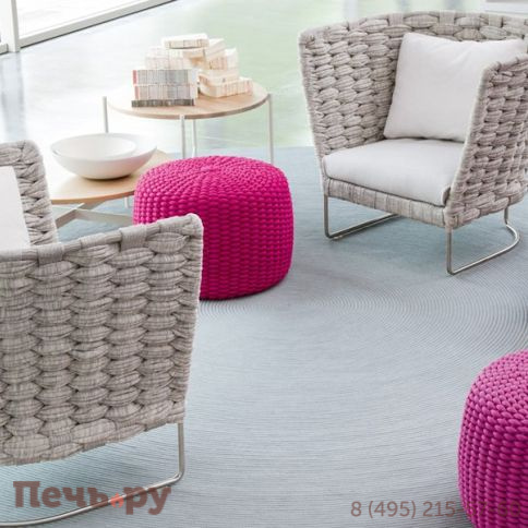 Лаунж-кресло плетеное Paola Lenti Ami фото 5