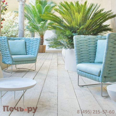 Лаунж-кресло плетеное Paola Lenti Ami фото 6