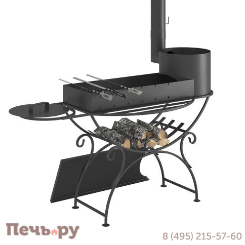 Мангал Везувий Удачный 8-12 фото 4