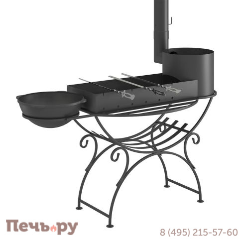 Мангал Везувий Удачный 8-12 фото 6