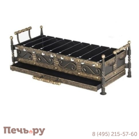 Мангальная вставка Везувий Большая фото