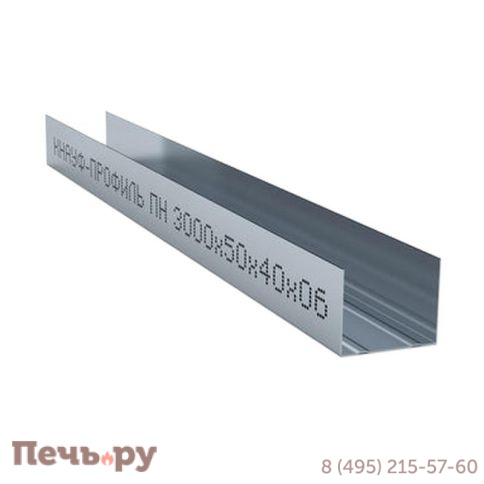 Металлический профиль направляющий (ПН) Кнауф, 3 метра фото