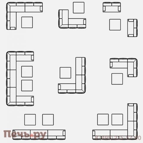 Модуль металлический с подушками Garden Relax Gerald фото 8