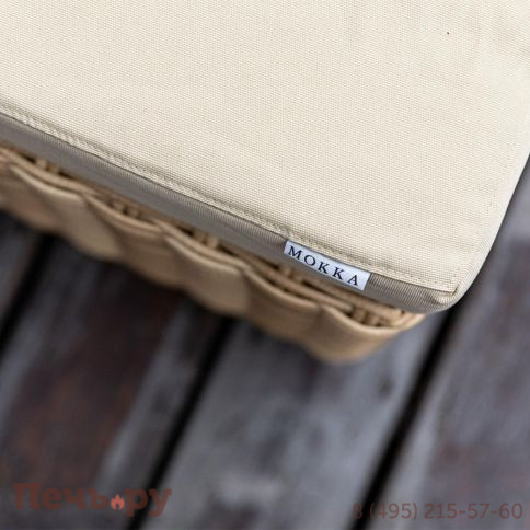 Диван Gardeck Mokka Bella 3-х местный, соломенный фото 8