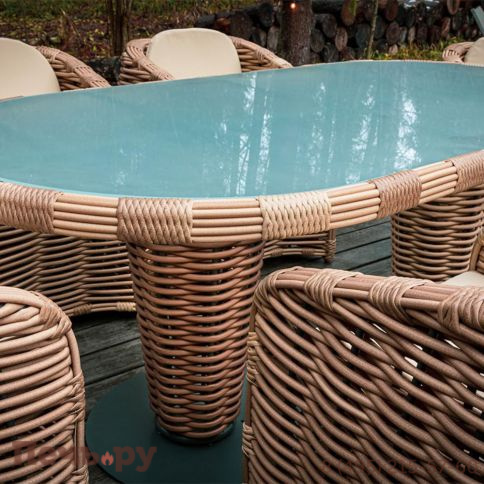 Кресло Gardeck Mokka Majorca, цвет соломенный фото 8