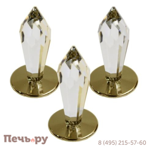 Набор насадок Cariitti CR-31 3 шт, золото фото