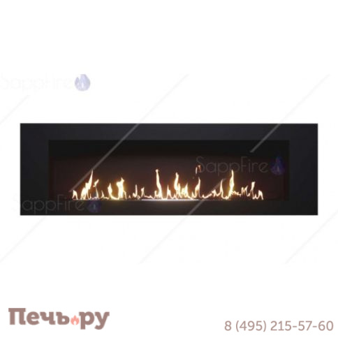 Настенный биокамин SappFire Mercury 1500 Black фото 3