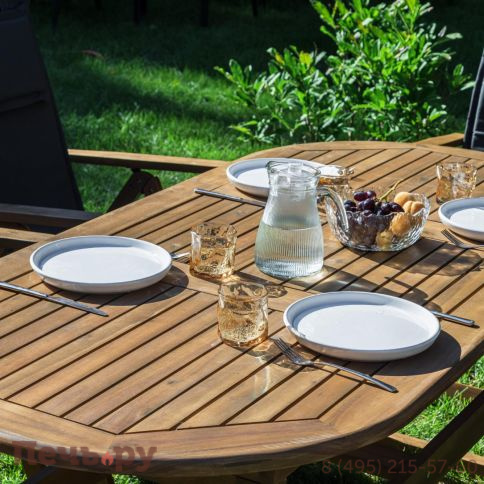 Обеденный комплект Royal Family KIMBERLY на 6 персон(овальный стол) фото 6