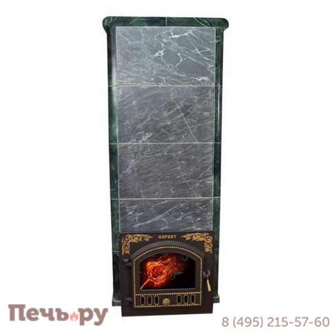 Облицовка для чугунной банной печи GFS ПБ-02 Русский Пар 1300/50 Комбинированный камень фото