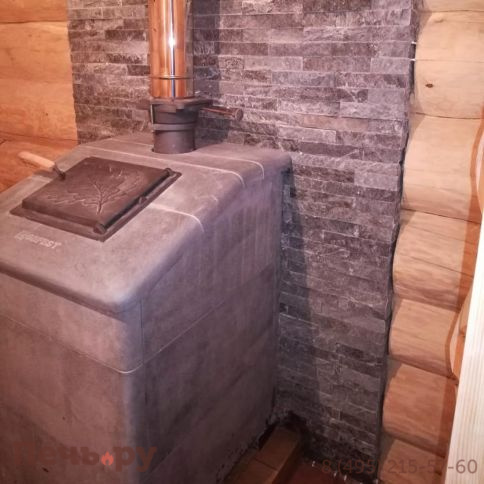 Облицовка для чугунной банной печи  GFS ЗК 25/30/Grom 30 Талькохлорит (1000/50) Президент фото 4