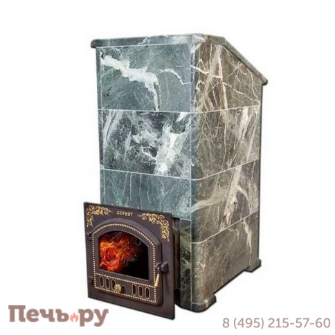 Облицовка для чугунной банной печи GFS ЗК  25 Змеевик (1280/40) Русский пар фото 2