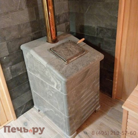 Облицовка для чугунной банной печи GFS ЗК 45 Талькохлорит (1140/50) Президент фото 5
