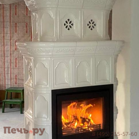 Облицовка камина КимрПечь Истра центральный-двухъярусный для топок 600 фото 15