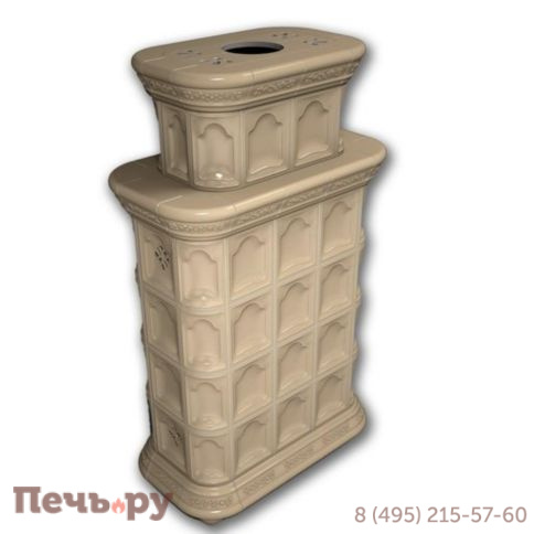 Облицовка камина КимрПечь Истра центральный-двухъярусный для топок 600 фото 20