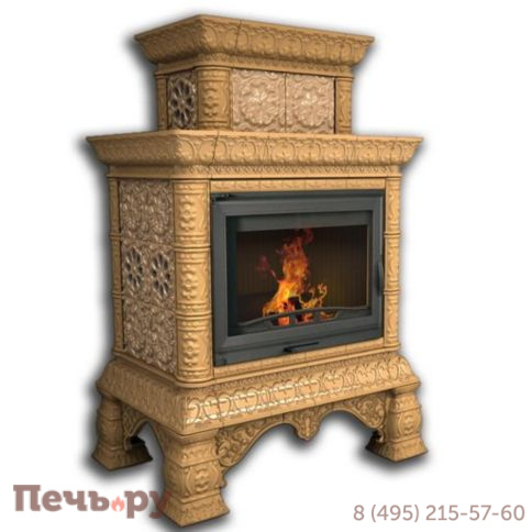 Облицовка камина КимрПечь Кострома пристенный-двухъярусный для топок 600 фото 20