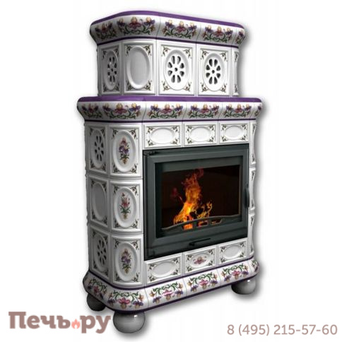 Облицовка камина КимрПечь Медальон пристенный-двухъярусный фото