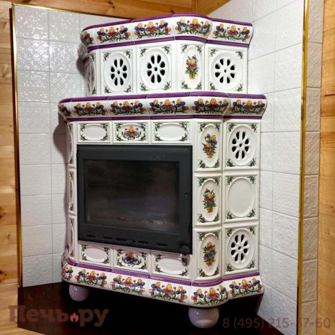 Облицовка камина КимрПечь Медальон угловой-двухъярусный фото 16