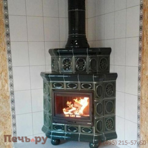 Облицовка камина КимрПечь Медальон угловой-двухъярусный фото 17