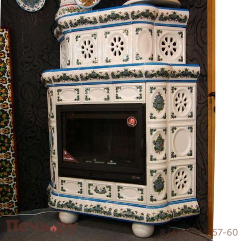 Облицовка камина КимрПечь Медальон угловой-двухъярусный фото 19