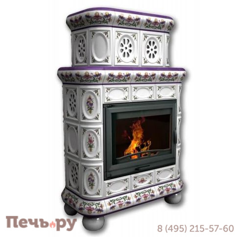 Облицовка камина КимрПечь Медальон угловой-двухъярусный фото