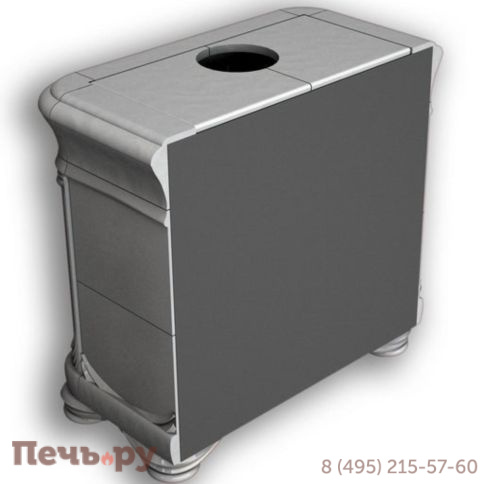 Облицовка камина КимрПечь Модерн пристенный однотонный фото 7