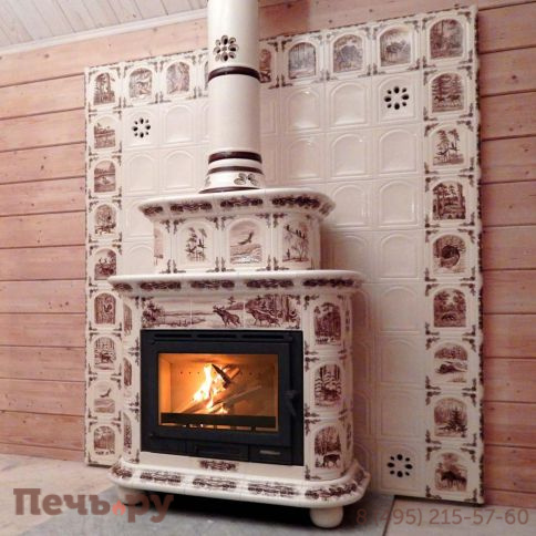 Облицовка камина КимрПечь Прованс пристенный - двухъярусный фото 21
