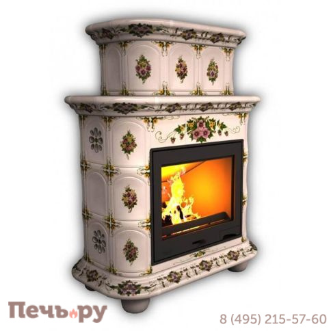 Облицовка камина КимрПечь Прованс пристенный - двухъярусный фото