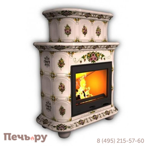 Облицовка камина КимрПечь Прованс центральный-двухъярусный фото