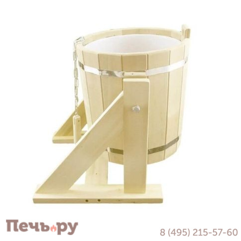 Обливное устройство 20л. Русская забава с пластиковой вставкой ОПРЗ-20 фото