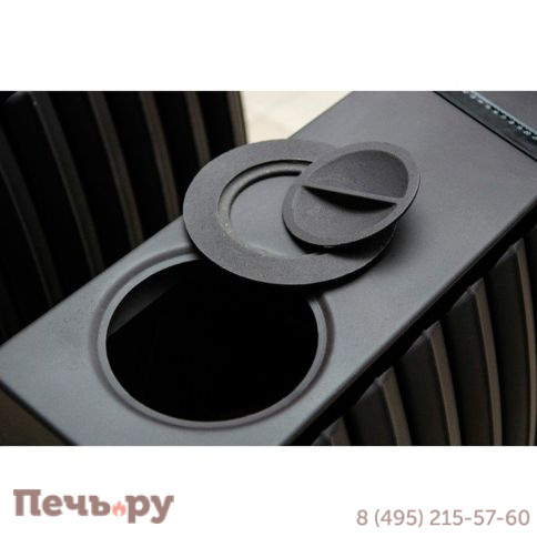 Отопительная печь ТМФ Огонь Батарея-7 антрацит Уцененный фото 4