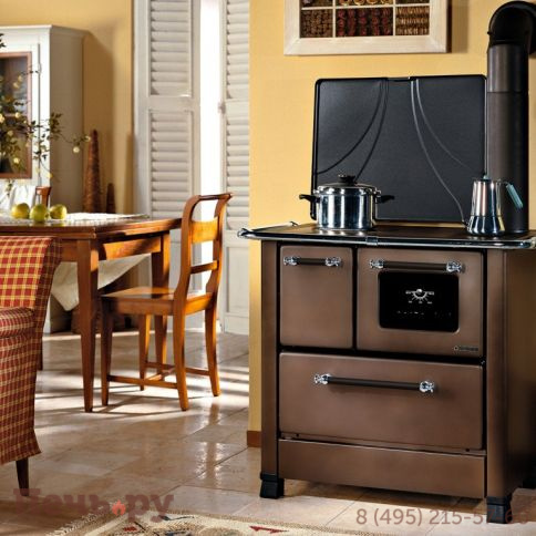 Отопительно-варочная печь La Nordica Romantica 4,5 фото 6