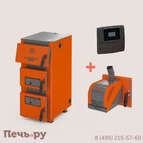Отопительный котел Теплодар Куппер Про - 16 (2.0) с пеллетной горелкой фото