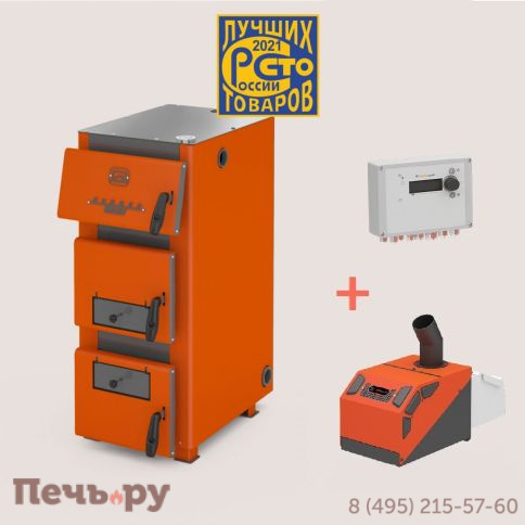 Отопительный котел Теплодар Куппер Про - 22 (2.0) с пеллетной горелкой фото 2