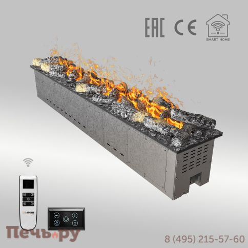 Паровой электрокамин Airtone Vepo 1500 с дровами фото 2