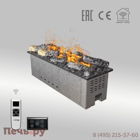 Паровой электрокамин Airtone Vepo 800 с дровами фото 2