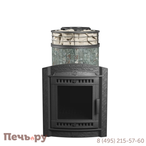 Печь банная Прометалл Атмосфера L ламель + сетка фото 20