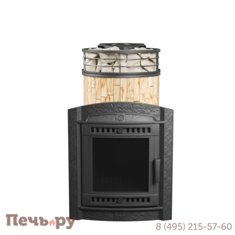 Печь банная Прометалл Атмосфера L ламель + сетка фото 21