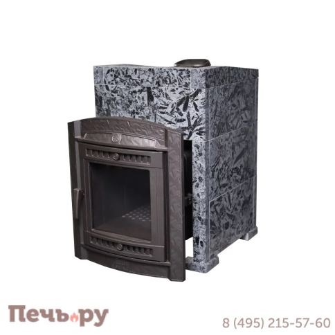 Печь банная Прометалл Атмосфера L в облицовке Пироксенит Элит фото 3