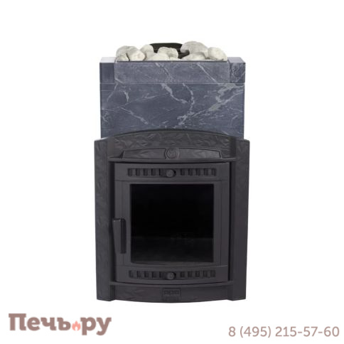 Печь банная Прометалл Атмосфера L в облицовке Талькохлорит фото 6