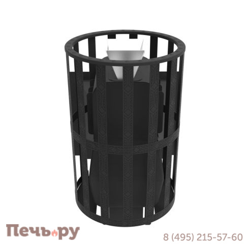 Печь Берёзка Воевода Флагман 15 сетчатый кожух закрытая каменка фото 6