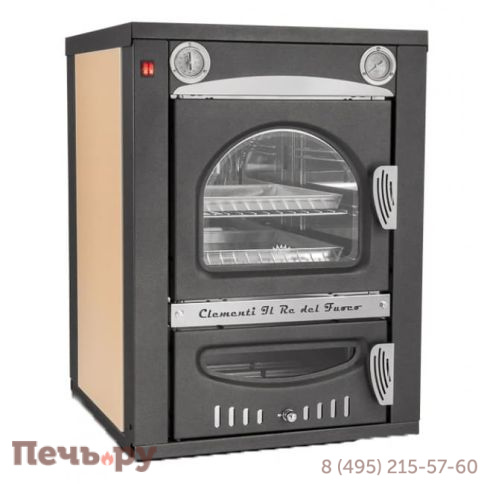 Печь Clementi Smile incasso 50X40 Antracide фото 4