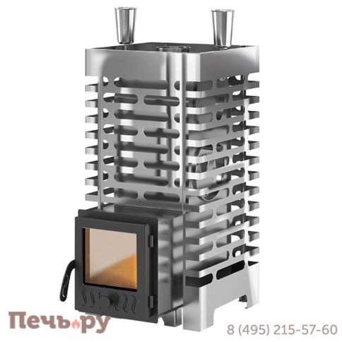 Печь для бани Aston 20 INOX стекло фото