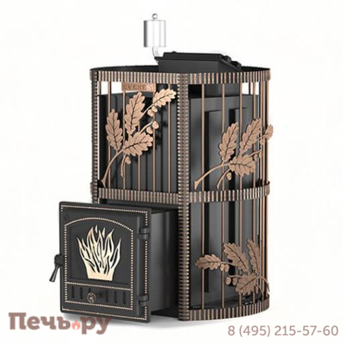 Печь для бани из нерж. стали Эверест Inox 28 (281) Ковка фото