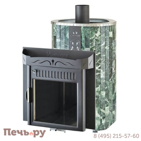 Печь для сауны Ферингер Ламель Макси ПС Змеевик наборный с открытой каменкой до 30 куб. м. фото