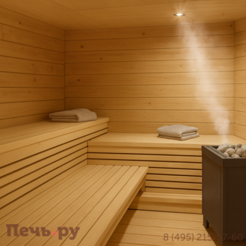 Печь для сауны Lang THERMOS noir 15 кВ фото 3