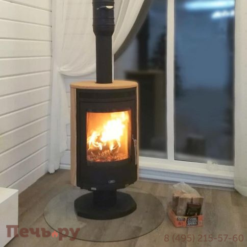 Печь камин ABX Arktis 8 поворотный фото 13