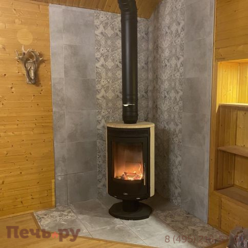 Печь камин ABX Arktis 8 поворотный фото 15