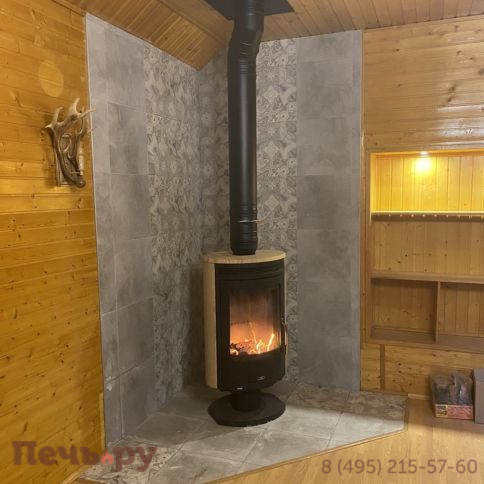 Печь камин ABX Arktis 8 поворотный фото 17