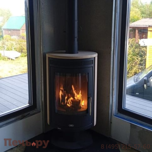 Печь камин ABX Arktis 8 поворотный фото 24